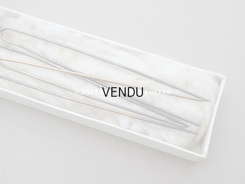 画像4: 1900年頃 アンティーク ウェディングヴェール用 ワックスフワラーのエパングル L'INDISPENSABLE EPINGLES POUR VIOLES DE MARIEES