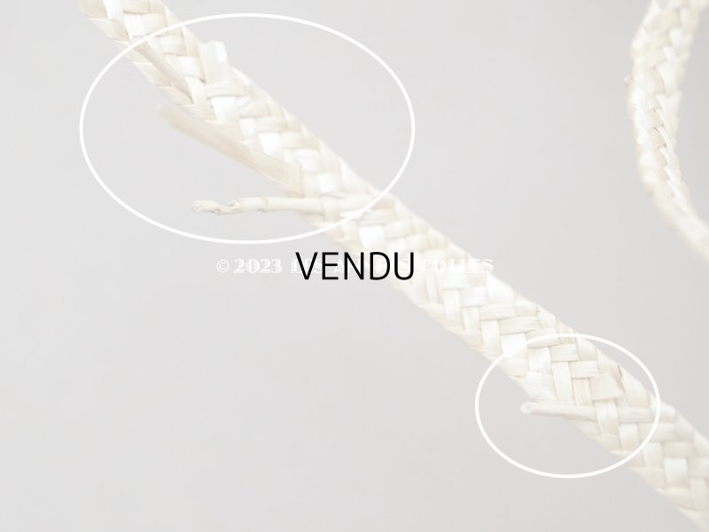 画像10: アンティーク ストロー素材のブレード 帽子用 幅5mm