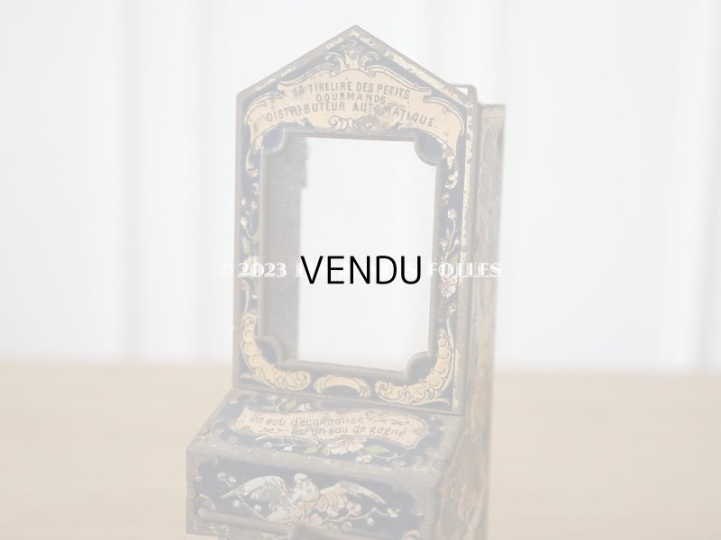 画像4: 1900年頃 アンティーク 天使のチョコレートベンダー 