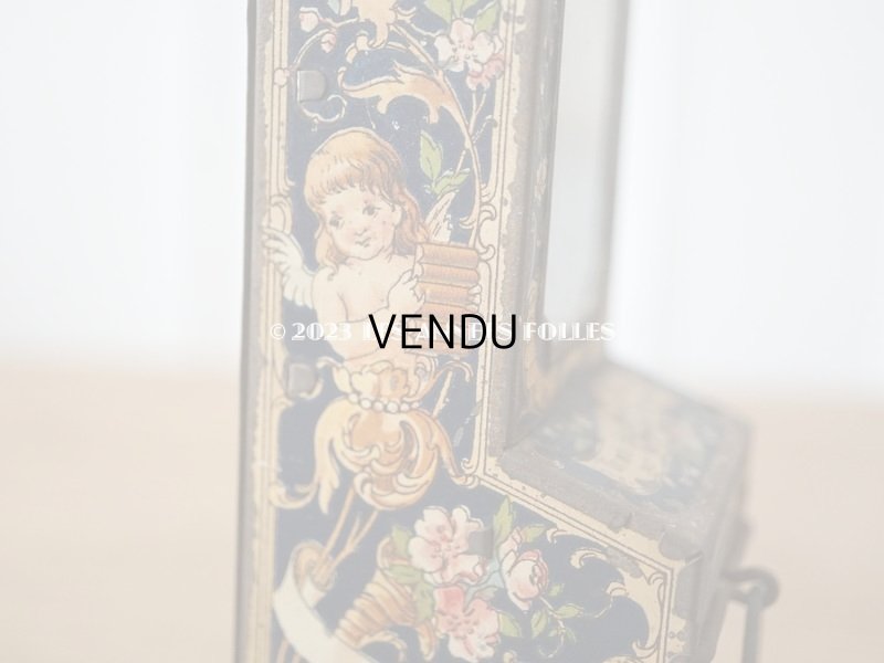 画像7: 1900年頃 アンティーク 天使のチョコレートベンダー 