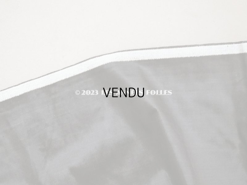 画像5: 19世紀末 アンティーク ファブリック シルク製 ベルベット 黒 