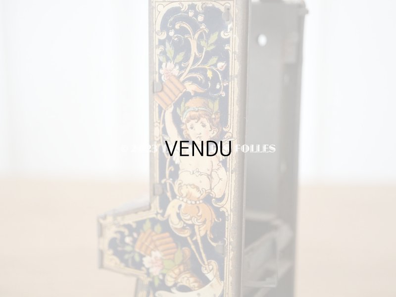 画像6: 1900年頃 アンティーク 天使のチョコレートベンダー 