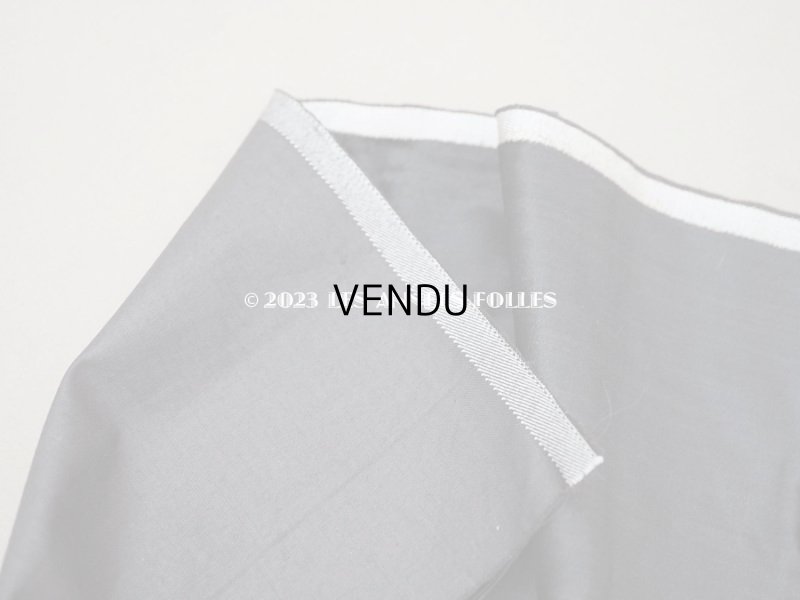 画像2: 19世紀末 アンティーク ファブリック シルク製 ベルベット 黒 