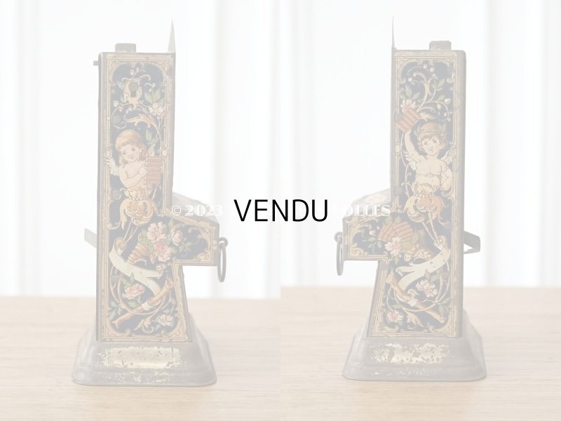 画像3: 1900年頃 アンティーク 天使のチョコレートベンダー 