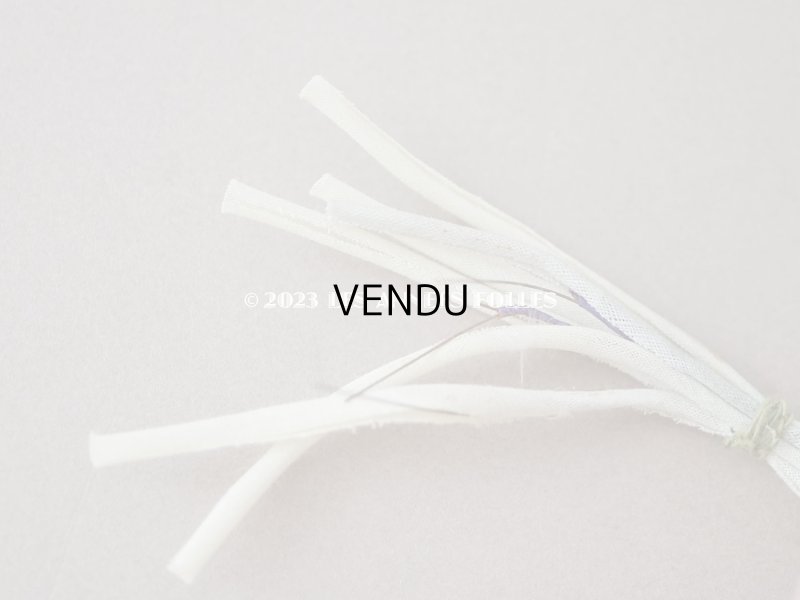 画像5: 1920年代　アンティーク  デイジーの布花 　オフホワイト