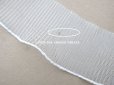 画像7: アンティーク チュールレースのプリーツリボン グレイッシュホワイト  1.65m 4cm幅  