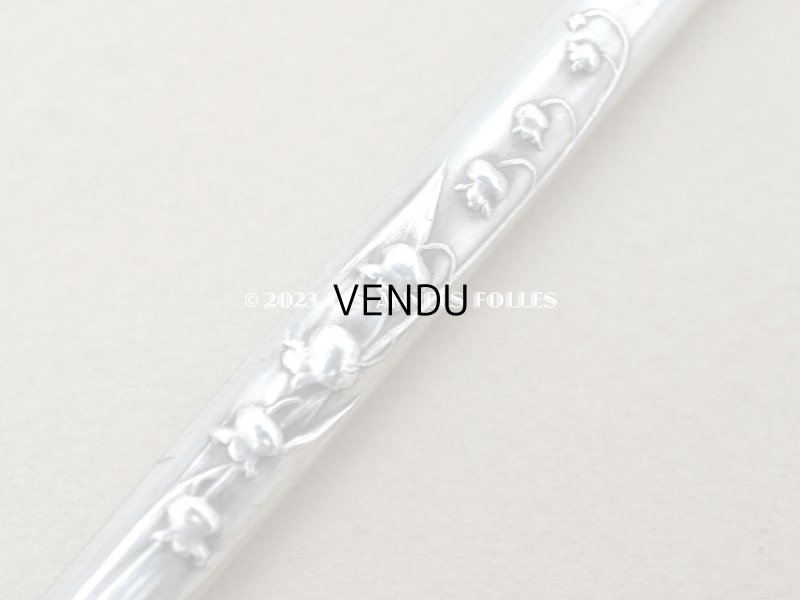 画像5: 1900年頃 アンティーク 鈴蘭のペン軸 &ペンシルケースのセット