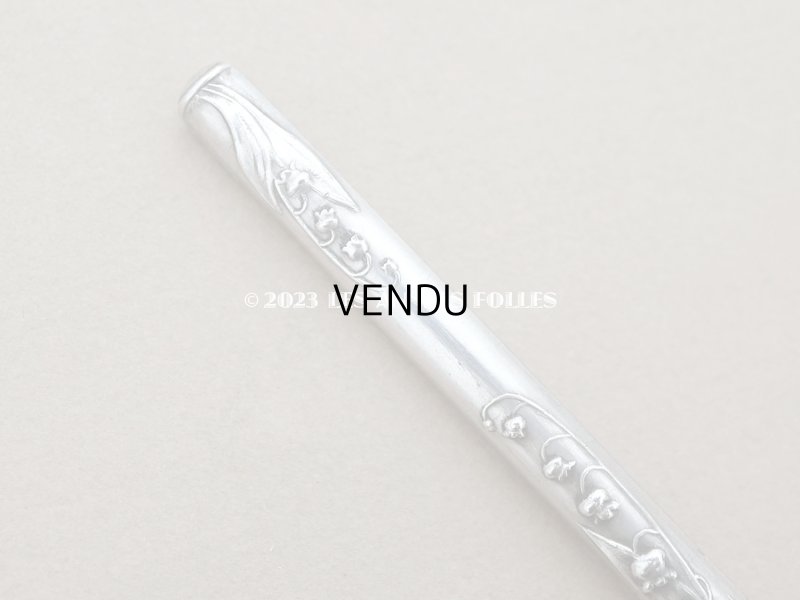 画像3: 1900年頃 アンティーク 鈴蘭のペン軸 &ペンシルケースのセット