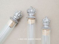 1900年頃 アンティーク 王冠の栓付き 携帯用香水瓶