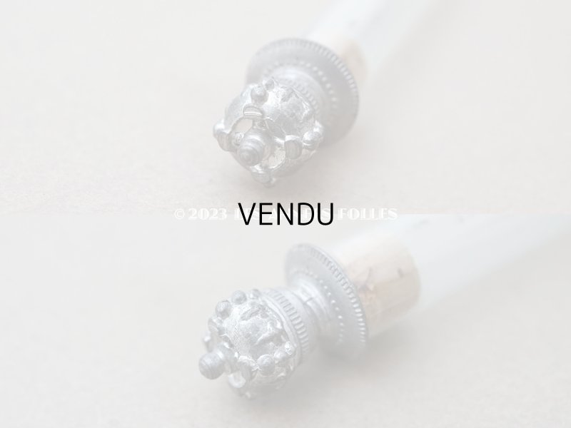 画像6: 1900年頃 アンティーク 王冠の栓付き 携帯用香水瓶