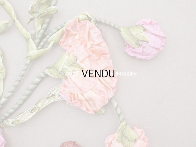 画像3: 未使用 1920年代 アンティーク 大きなロココモチーフ 22×32cm