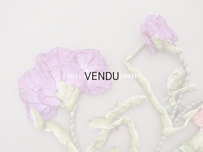 画像4: 未使用 1920年代 アンティーク 大きなロココモチーフ 22×32cm