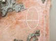 画像13: 19世紀末 アンティーク 　ジュエリーボックス 裁縫箱　スモーキーなサーモンピンク ベルベット＆シルククッション