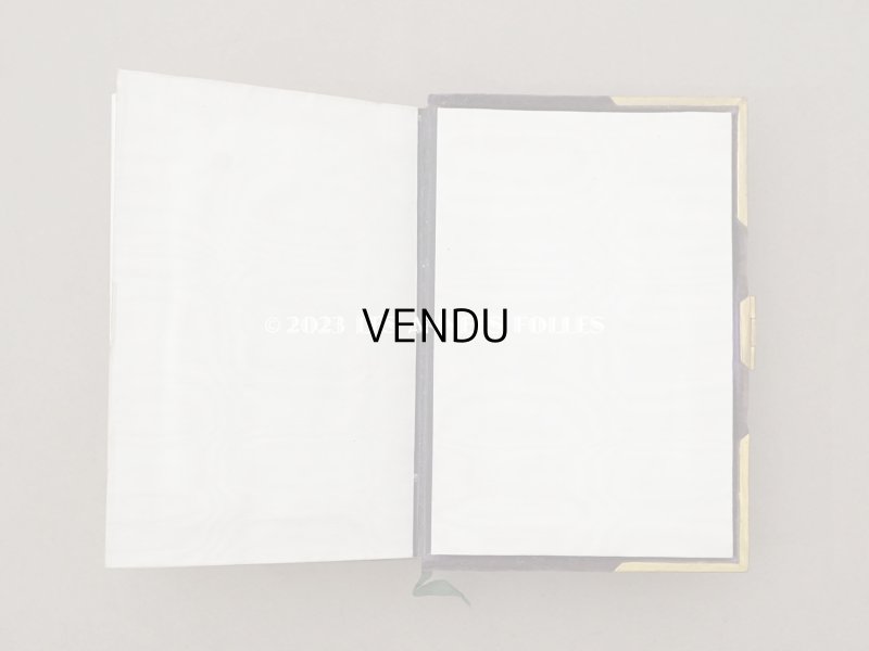 画像14: 新品同様 1837年 アンティーク ミサ典書 紫のベルベット 王冠紋章＆イニシャル付き