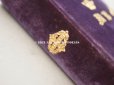 画像7: 新品同様 1837年 アンティーク ミサ典書 紫のベルベット 王冠紋章＆イニシャル付き