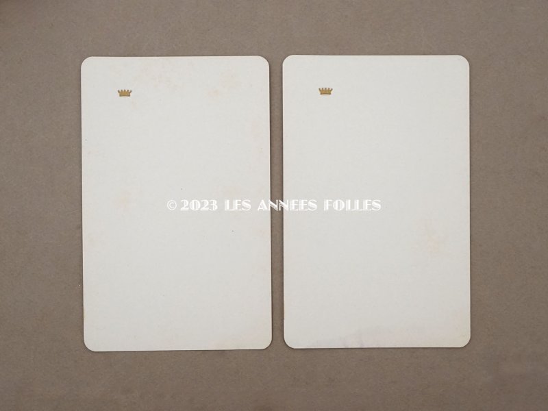 画像8: 未使用 アンティーク 王冠紋章付き ウェディングのメニューカード  11枚セット