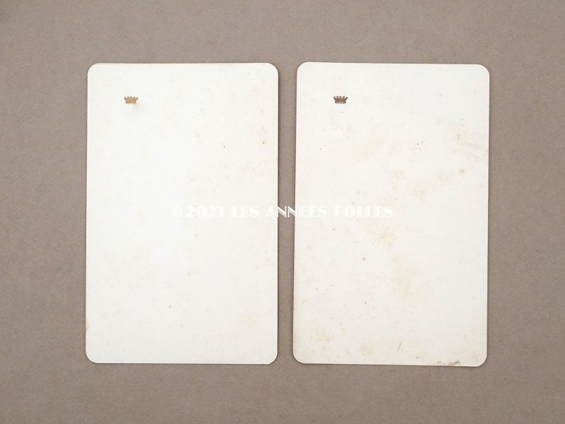 画像7: 未使用 アンティーク 王冠紋章付き ウェディングのメニューカード  11枚セット