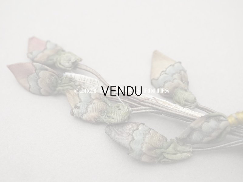 画像7: アンティーク 薔薇のロココモチーフのティアラ 花冠　