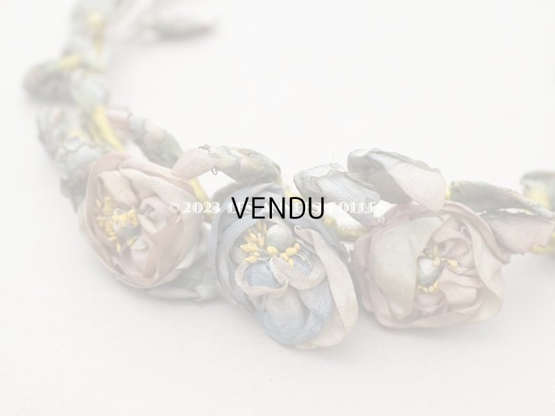 画像3: アンティーク 薔薇のロココモチーフのティアラ 花冠　