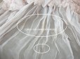 画像3: アンティーク 婚約式　＆　結婚式のヘッドドレス　シルクオーガンジーのフリル (3)