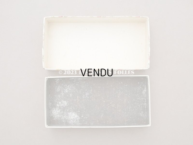 画像9: 【13周年セール対象外】アンティーク ピンクの薔薇模様のお菓子箱 チョコレートボックス CHOCOLAT DOMINIQUE BIARITZ