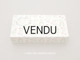【13周年セール対象外】アンティーク ピンクの薔薇模様のお菓子箱 チョコレートボックス CHOCOLAT DOMINIQUE BIARITZ