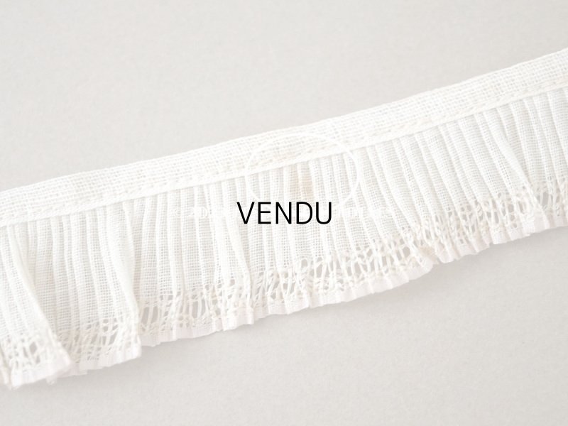 画像6: 【13周年セール対象外】アンティーク プリーツリボン ピンクパープルの縁取り 幅2.8cm