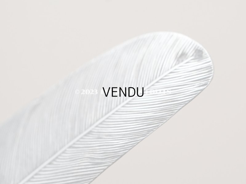 画像6: 【13周年セール対象外】1900年代 アンティーク シルバー製 羽のペン軸 