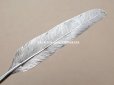 画像5: 【13周年セール対象外】1900年代 アンティーク シルバー製 羽のペン軸 
