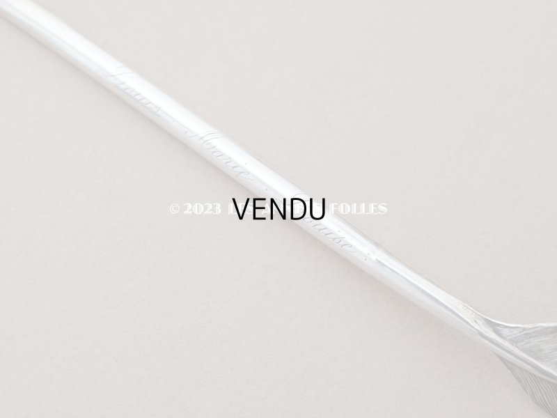 画像3: 【13周年セール対象外】1900年代 アンティーク シルバー製 羽のペン軸 