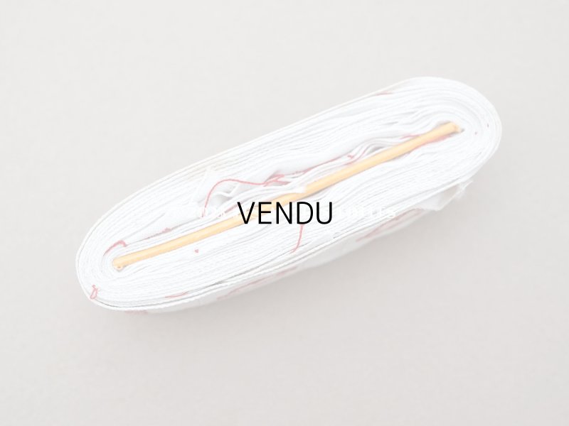 画像3: アンティーク ダブルモノグラム【CO】イニシャルテープ 約3.4m