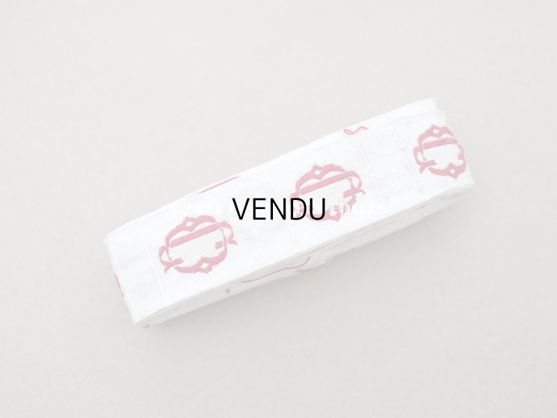 画像2: アンティーク ダブルモノグラム【CO】イニシャルテープ 約3.4m