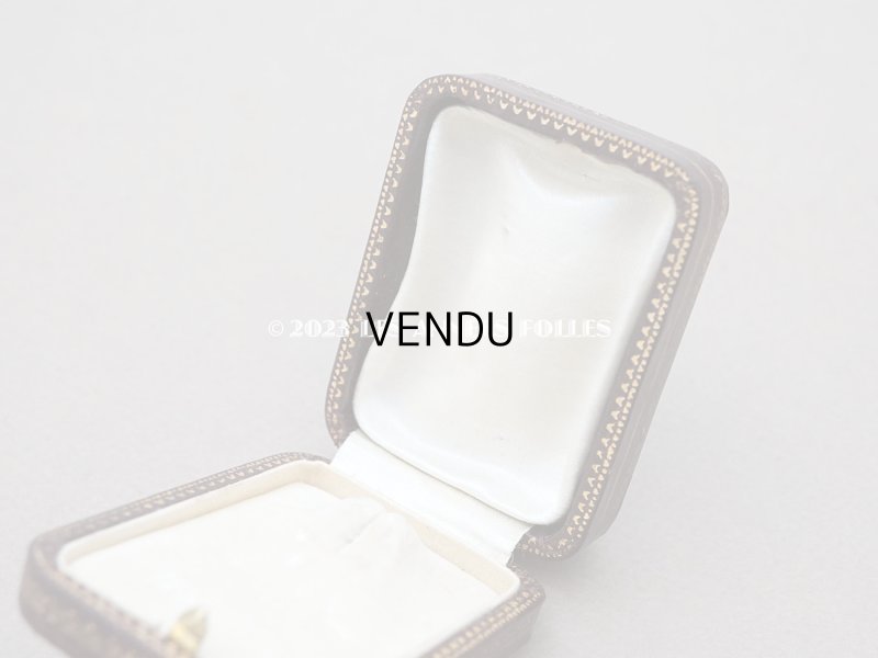 画像8: アンティーク 金彩入り ジュエリーボックス ダークブラウン