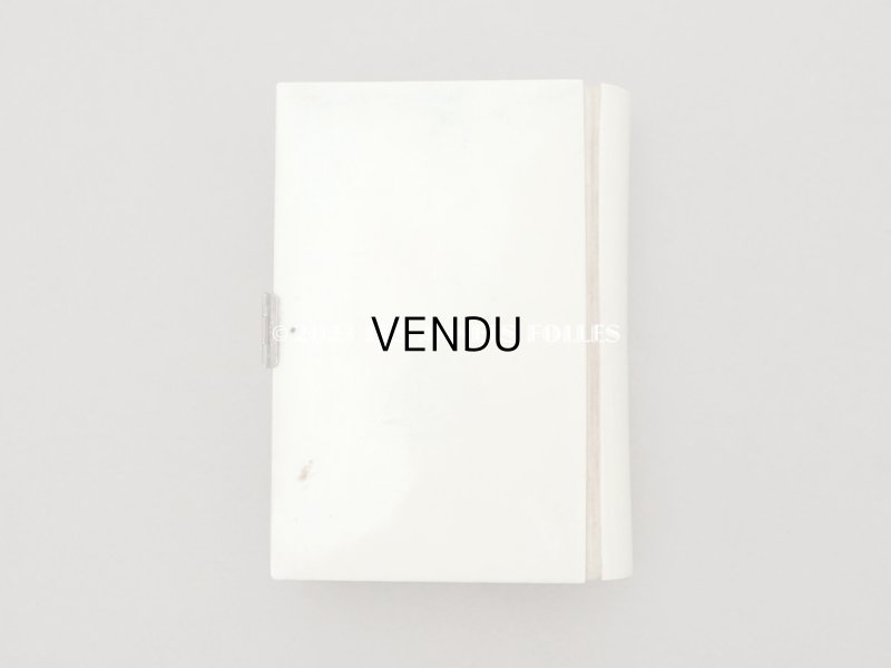 画像3: 1897年 アンティーク 薔薇のリース  ミサ典書 セルロイド製