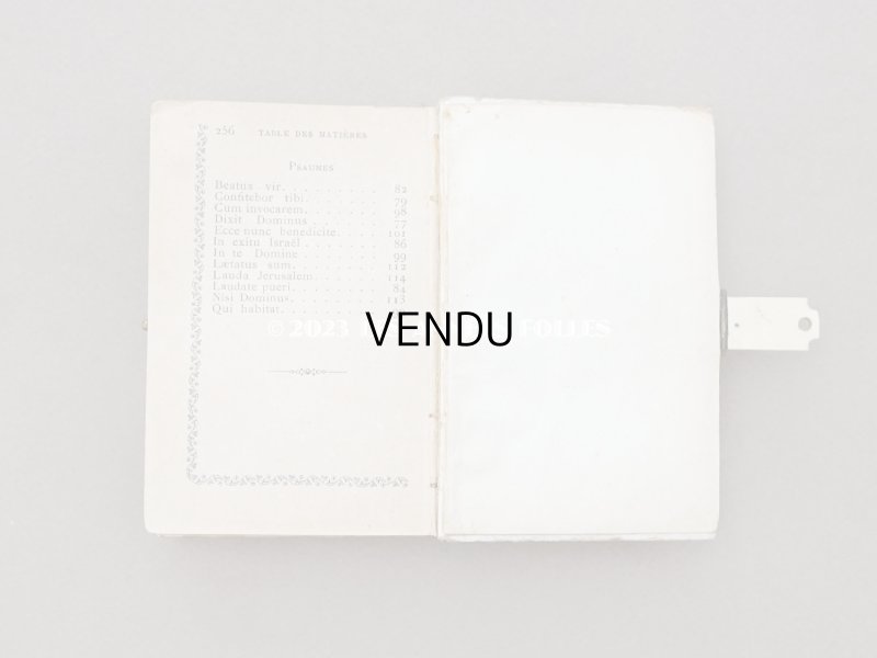 画像7: 1897年 アンティーク 薔薇のリース  ミサ典書 セルロイド製