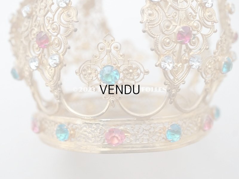 画像10: 19世紀 アンティーク 聖母マリアの冠 