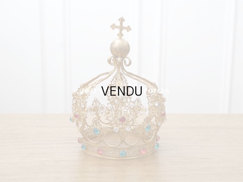 画像4: 19世紀 アンティーク 聖母マリアの冠 