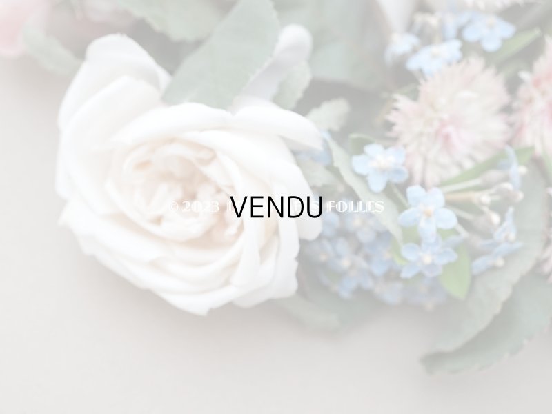 画像5: 19世紀 新品同様 アンティーク 薔薇＆ライラック＆勿忘草＆白詰草の布花　グローブ・ド・マリエのブーケ 