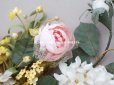 画像14: 19世紀 新品同様 アンティーク 薔薇＆ライラック＆勿忘草＆白詰草の布花　グローブ・ド・マリエのブーケ 