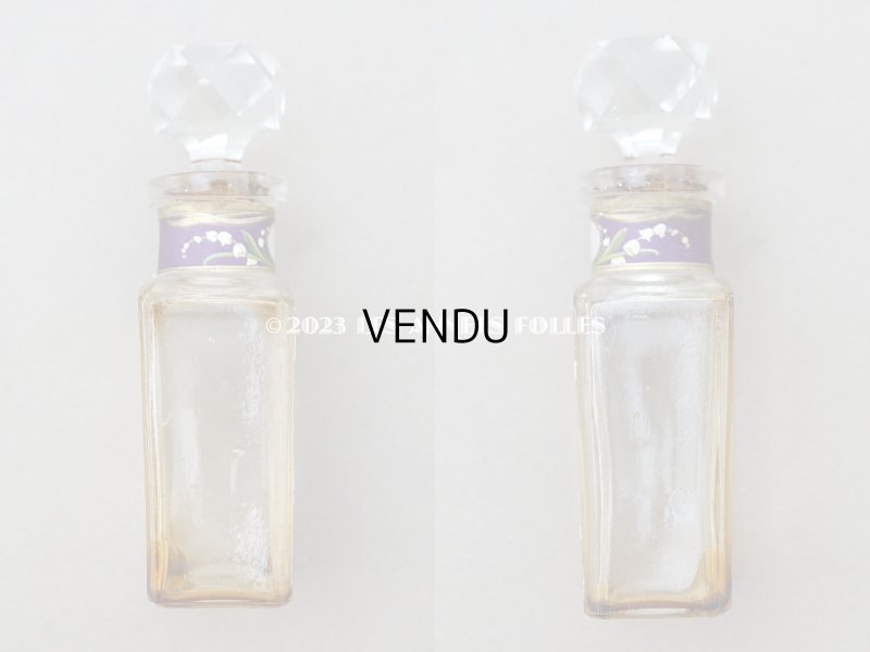 画像7: アンティーク  鈴蘭のパフュームボトル クリスタル製 IRRESISTIBLE MUGUET  - VIVILLE PARIS -