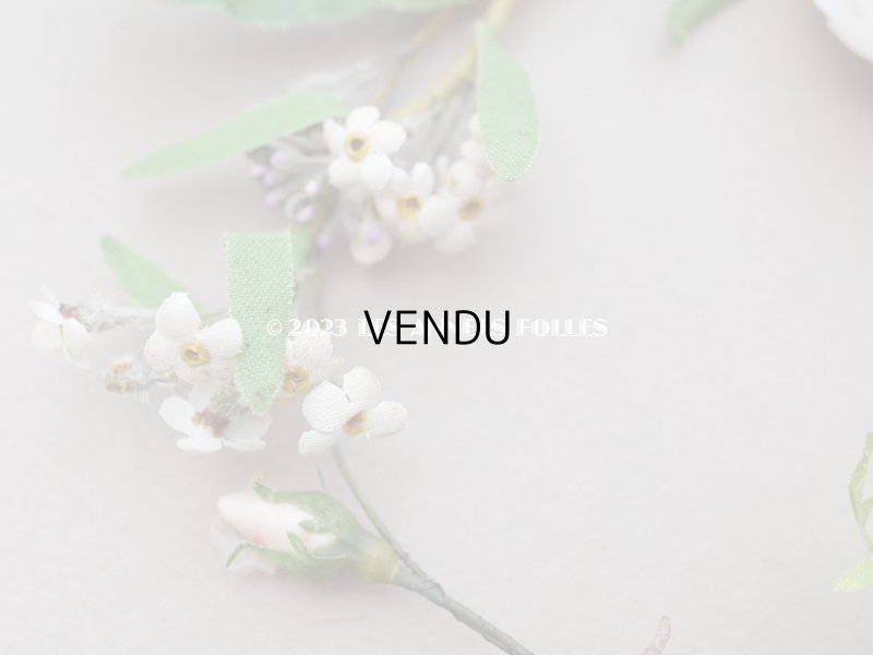 画像5: 19世紀末 アンティーク ドール用  ティアラ ピンクの薔薇の花冠