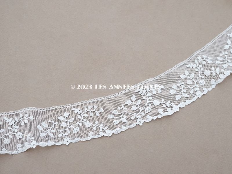 画像9: 19世紀 アンティーク ニードルレースのアプリカシオン 90cm