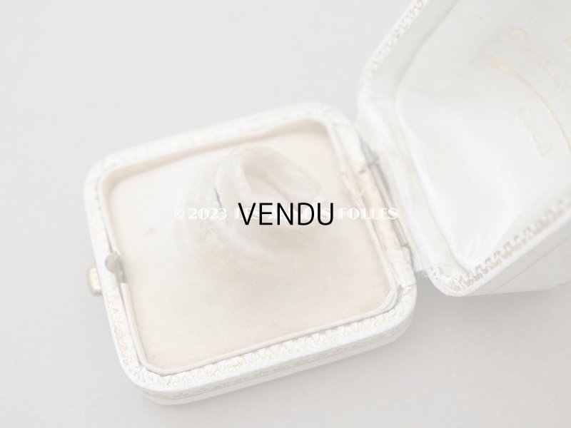 画像10: アンティーク リング用 ジュエリーボックス　金彩入り オフホワイト