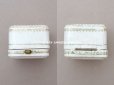 画像5: アンティーク リング用 ジュエリーボックス　金彩入り オフホワイト