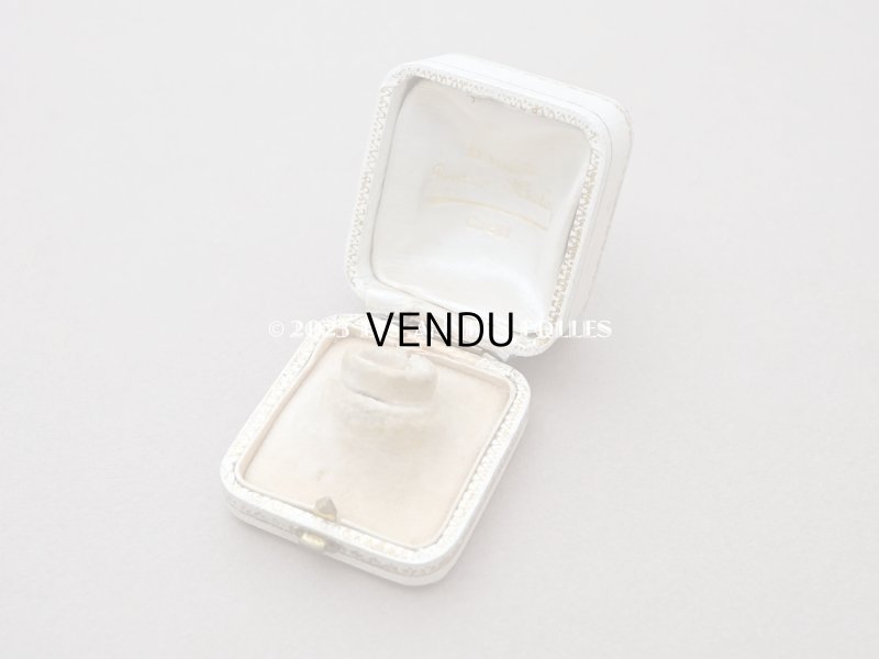 画像7: アンティーク リング用 ジュエリーボックス　金彩入り オフホワイト