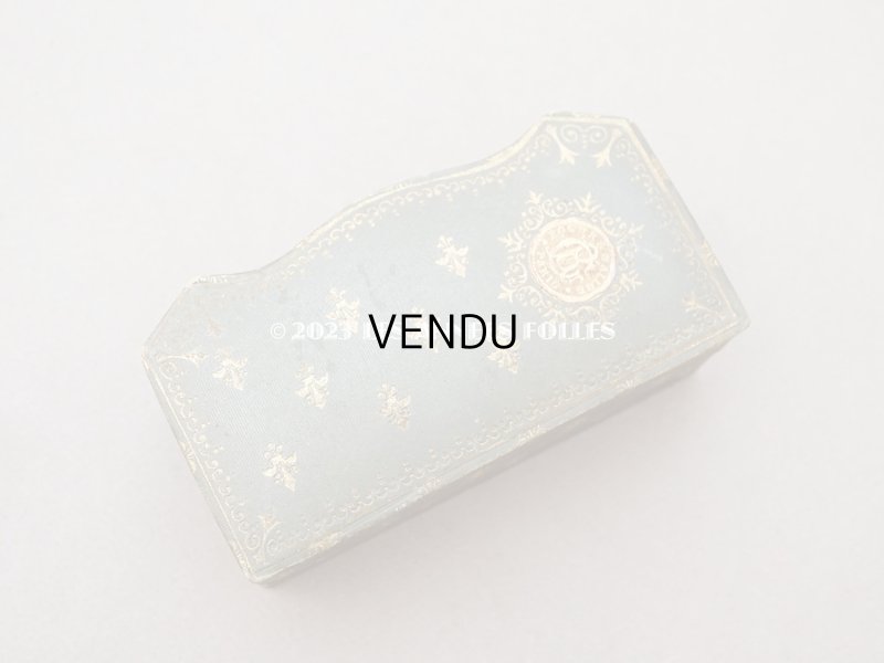 画像2: アンティーク パフュームボックス 百合の紋章  - ROGER & GALLET PARIS -