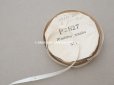 画像5: 19世紀 アンティーク シルク製 サテンリボン 極細 5mm幅  エクリュ 2.7m ベビー用ボネ