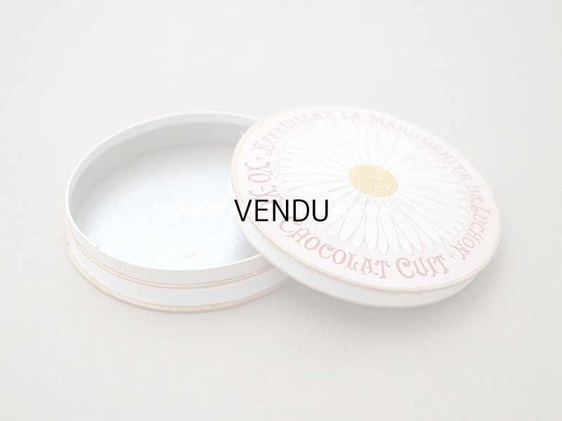 画像7: アンティーク マーガレットのチョコレートボックス お菓子箱 EFFEUILLEZ LA MARGUERITE DE LUCHON  - YO-YO CHOCOLAT CUIT -