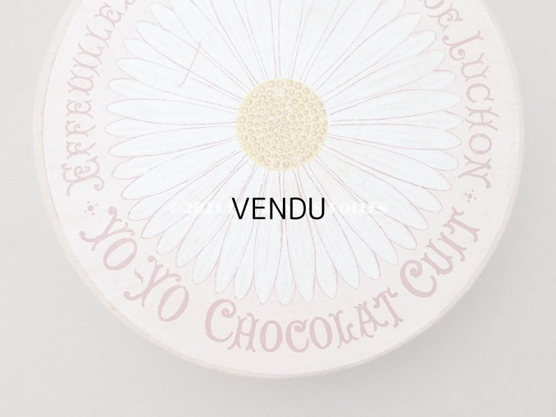 画像3: アンティーク マーガレットのチョコレートボックス お菓子箱 EFFEUILLEZ LA MARGUERITE DE LUCHON  - YO-YO CHOCOLAT CUIT -