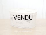 19世紀末 アンティーク　ハットボックス　- AU BON MARCHE -
